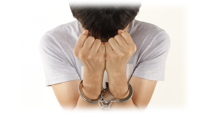 逮捕された男性