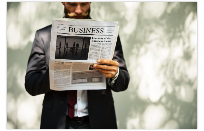 ビジネスと髭？