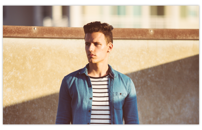 ヒゲ脱毛した男