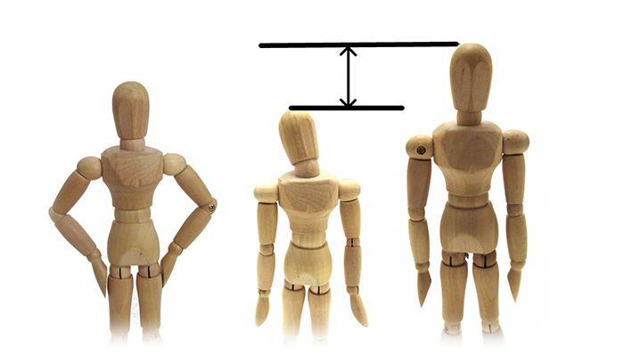 背が低い童顔男