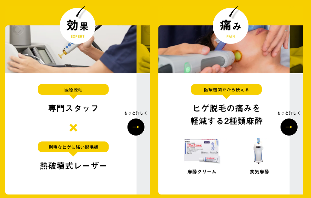 メンズリゼはスタッフが脱毛専門